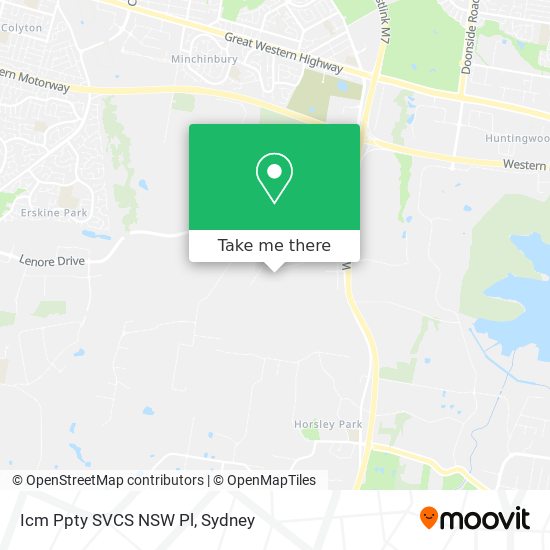 Icm Ppty SVCS NSW Pl map