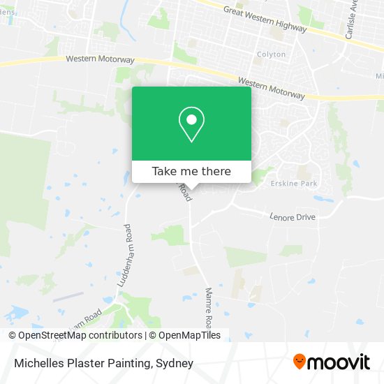 Michelles Plaster Painting map