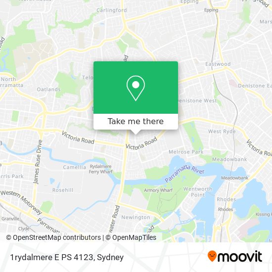 1rydalmere E PS 4123 map