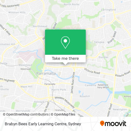 Mapa Brabyn Bees Early Learning Centre