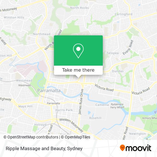 Ripple Massage and Beauty map