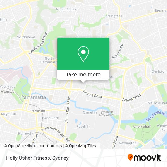 Holly Usher Fitness map