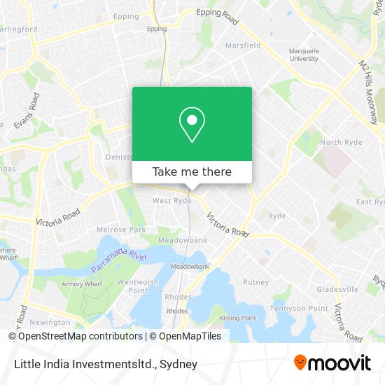 Little India Investmentsltd. map
