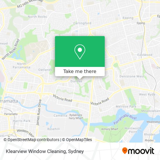 Mapa Klearview Window Cleaning