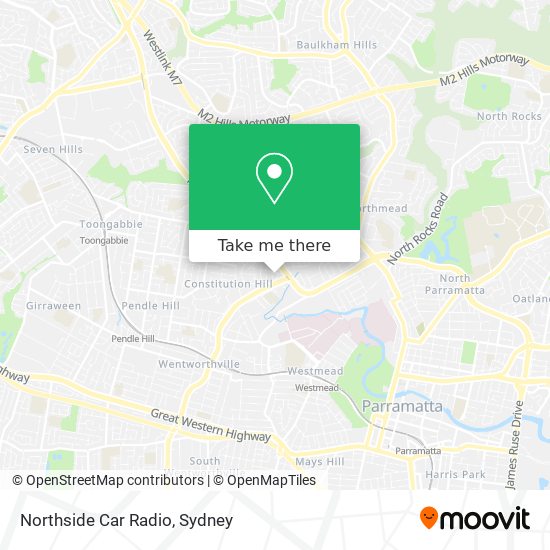 Northside Car Radio map