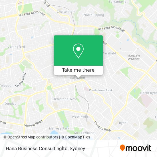 Hana Business Consultingltd map