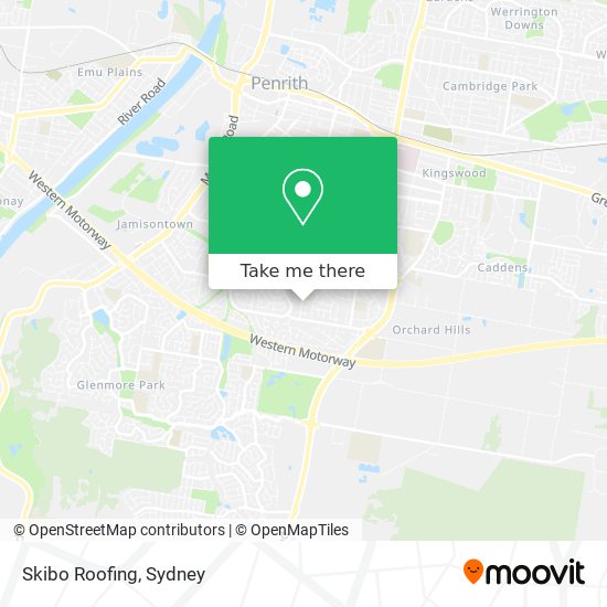 Skibo Roofing map