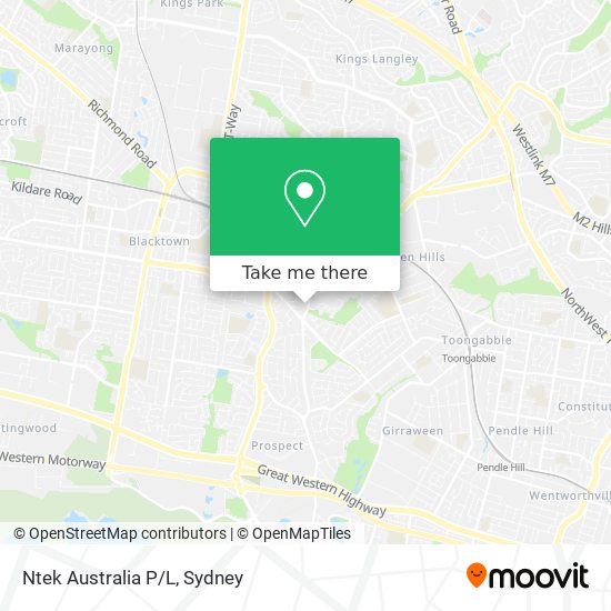 Mapa Ntek Australia P/L