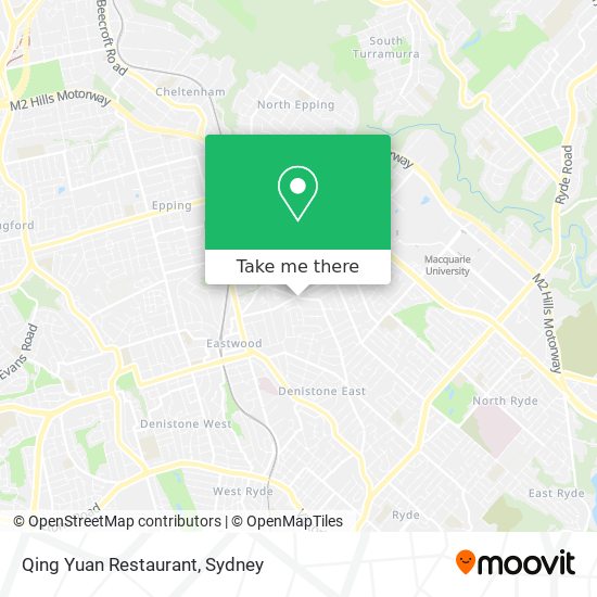Qing Yuan Restaurant map
