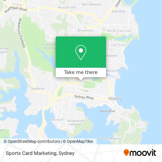 Sports Card Marketing map