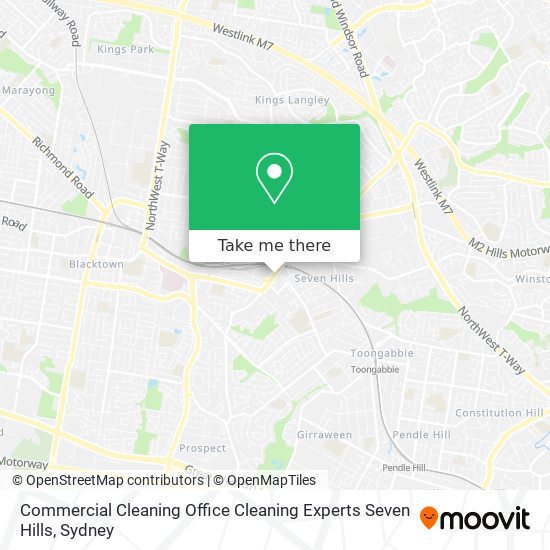 Commercial Cleaning Office Cleaning Experts Seven Hills map