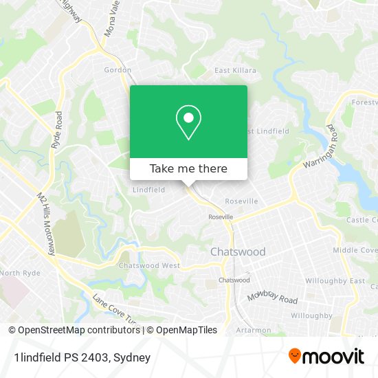 1lindfield PS 2403 map