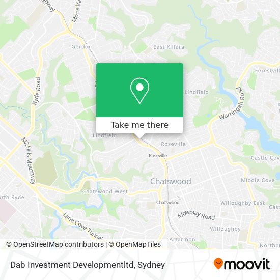 Dab Investment Developmentltd map