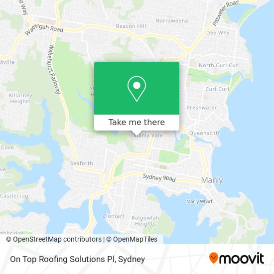 On Top Roofing Solutions Pl map