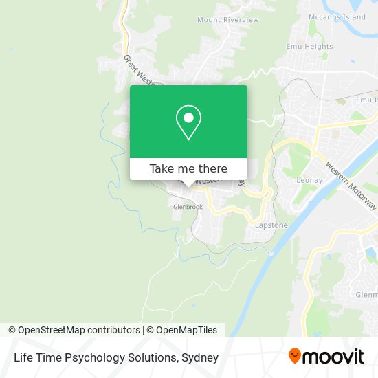 Mapa Life Time Psychology Solutions