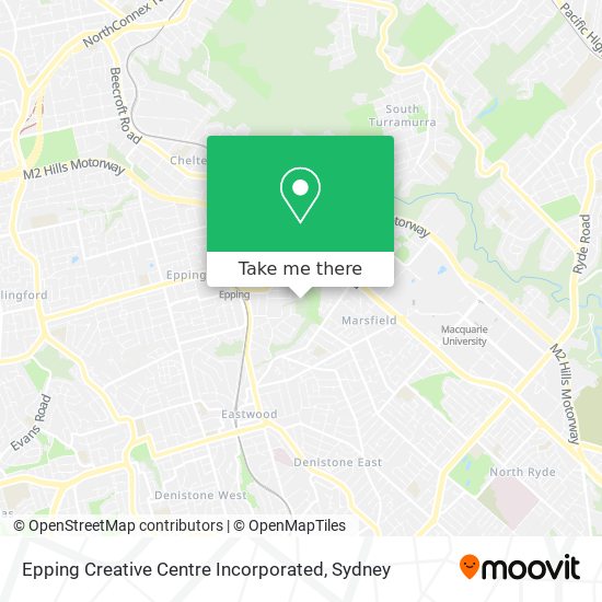Epping Creative Centre Incorporated map