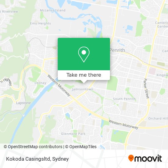 Kokoda Casingsltd map