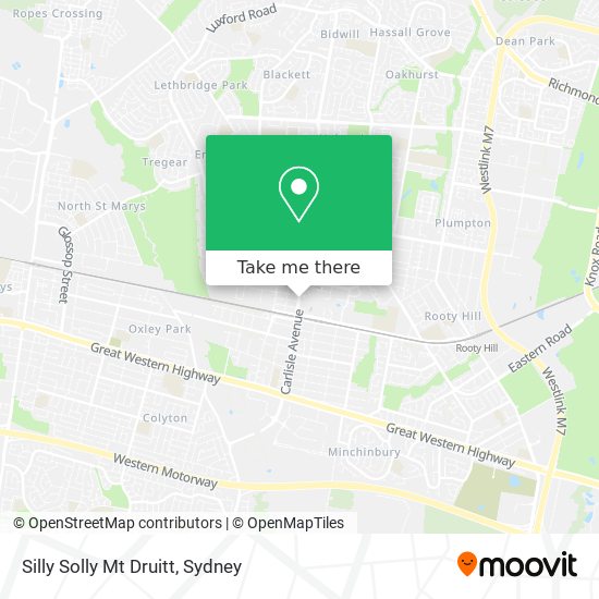 Silly Solly Mt Druitt map