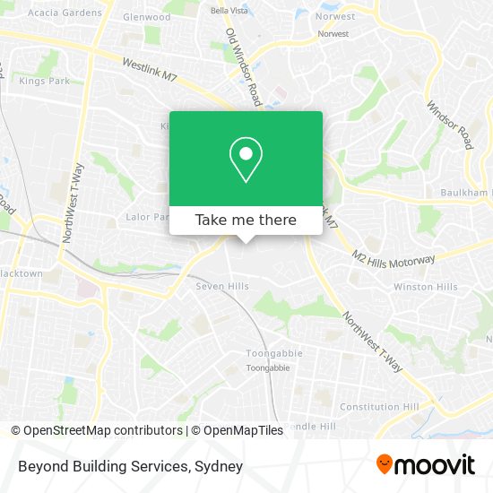 Beyond Building Services map