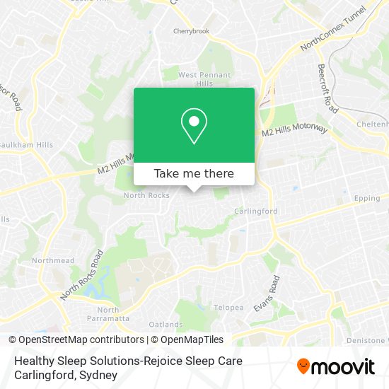 Healthy Sleep Solutions-Rejoice Sleep Care Carlingford map