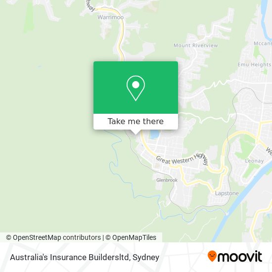 Australia's Insurance Buildersltd map