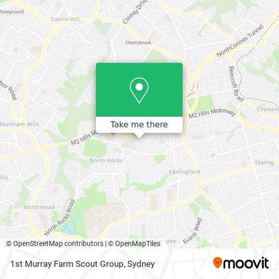 1st Murray Farm Scout Group map