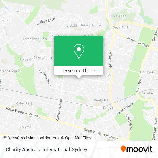Mapa Charity Australia International