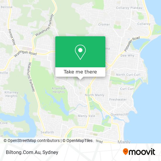 Mapa Biltong.Com.Au