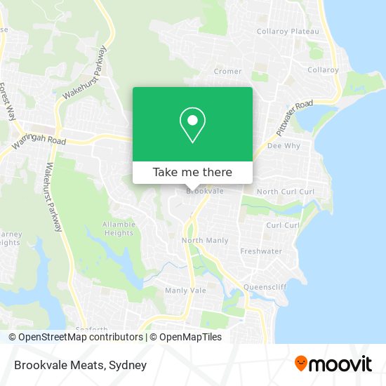 Brookvale Meats map