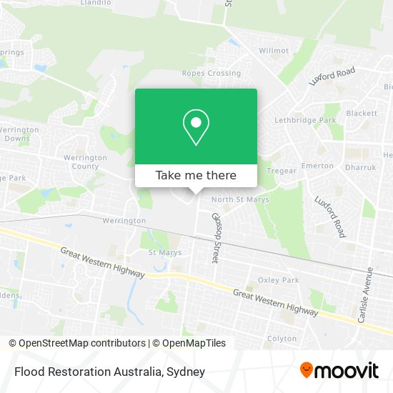 Flood Restoration Australia map