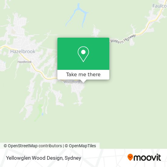 Yellowglen Wood Design map