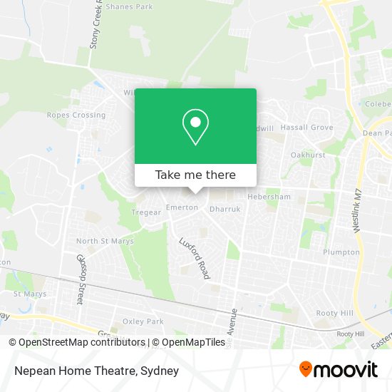 Nepean Home Theatre map