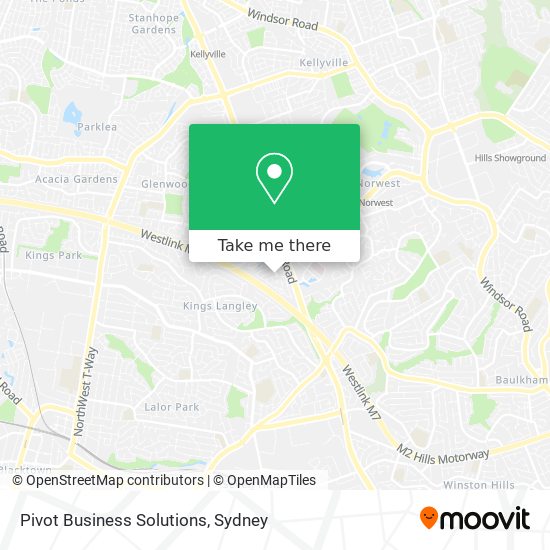 Pivot Business Solutions map