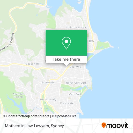 Mothers in Law Lawyers map