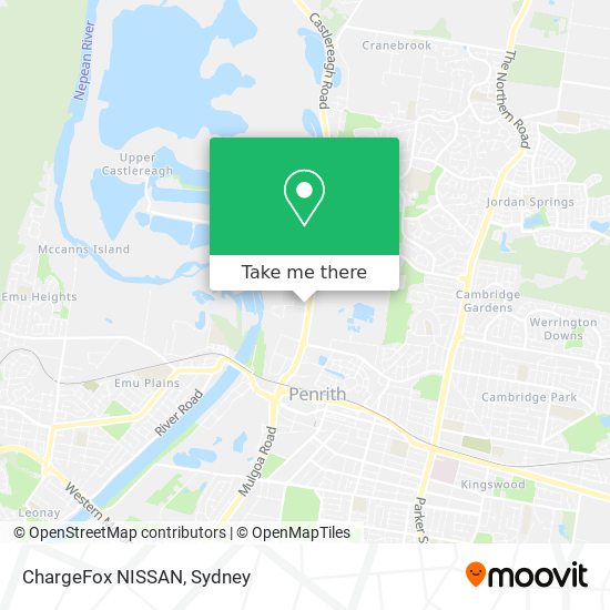 ChargeFox NISSAN map