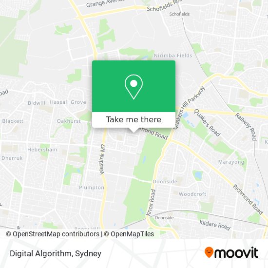 Digital Algorithm map