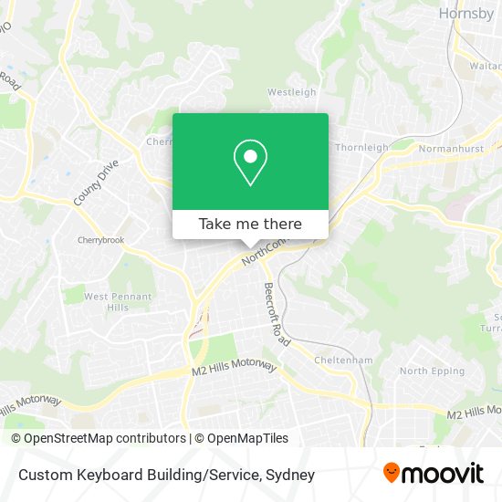 Custom Keyboard Building / Service map