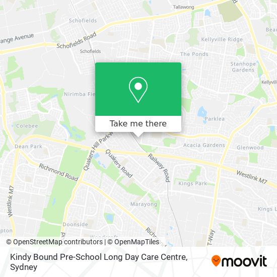 Kindy Bound Pre-School Long Day Care Centre map