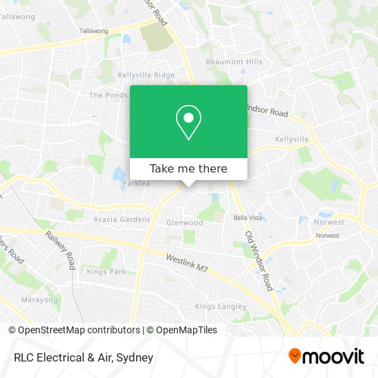 RLC Electrical & Air map