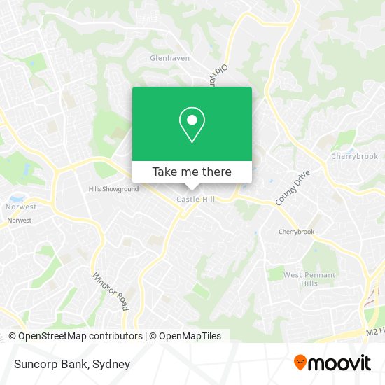 Suncorp Bank map