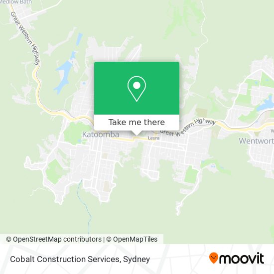 Cobalt Construction Services map