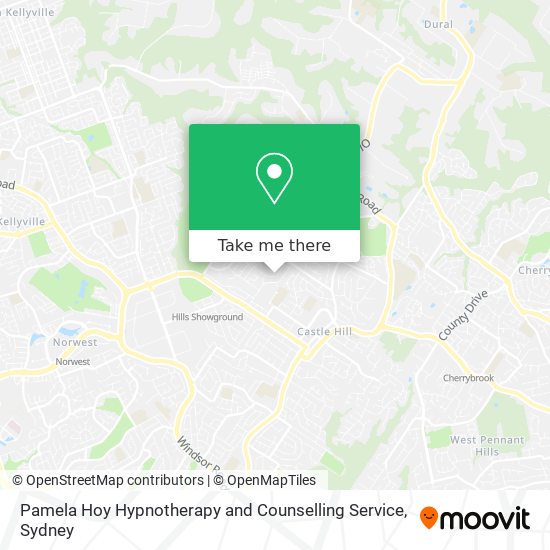 Pamela Hoy Hypnotherapy and Counselling Service map