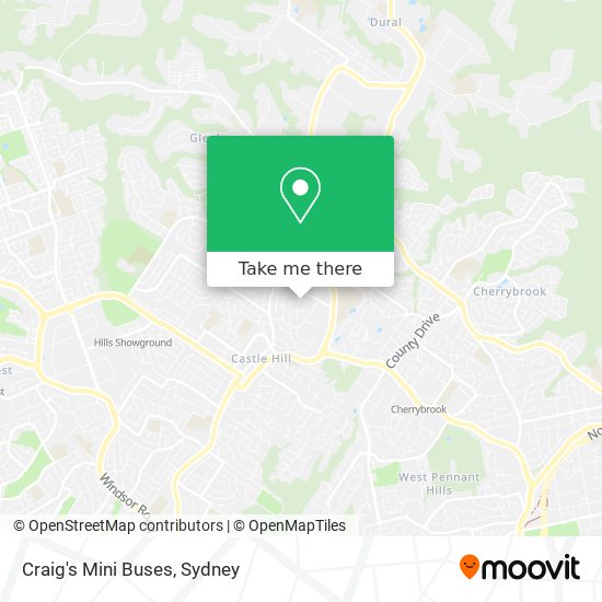 Craig's Mini Buses map