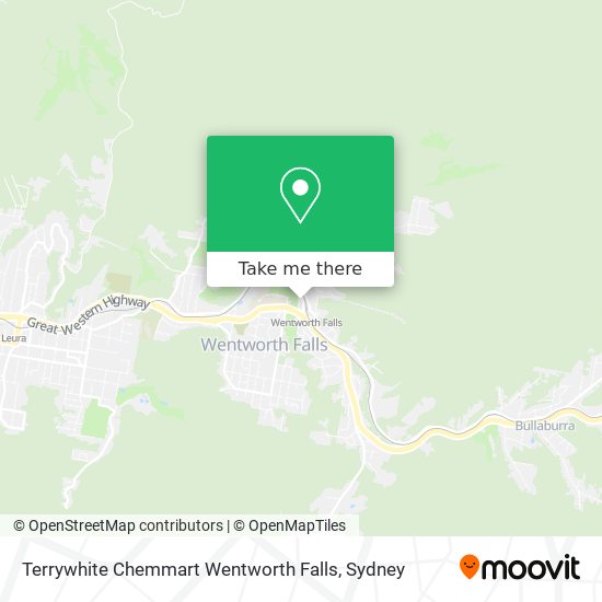 Terrywhite Chemmart Wentworth Falls map