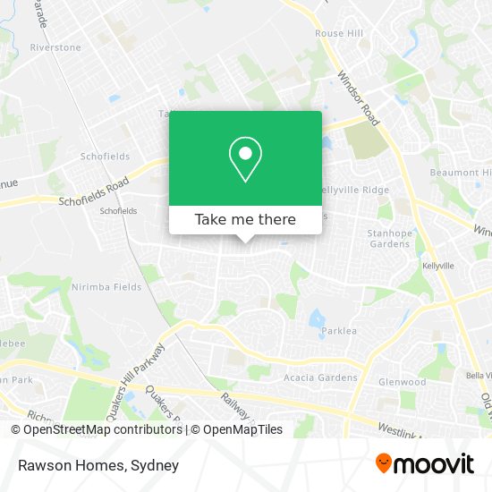 Rawson Homes map