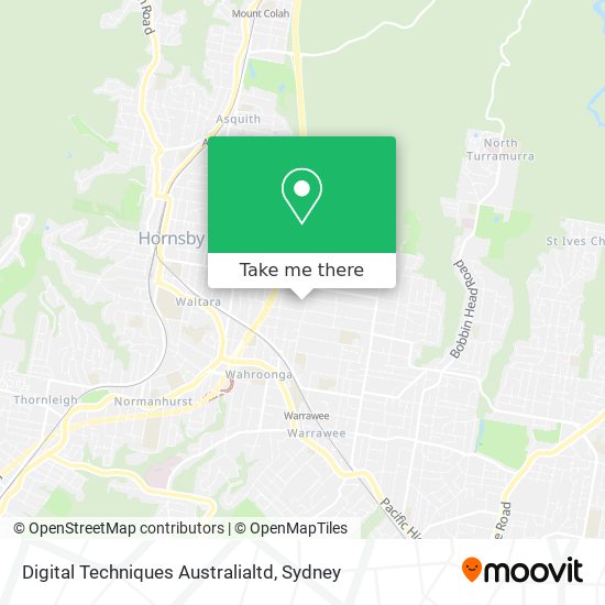 Digital Techniques Australialtd map