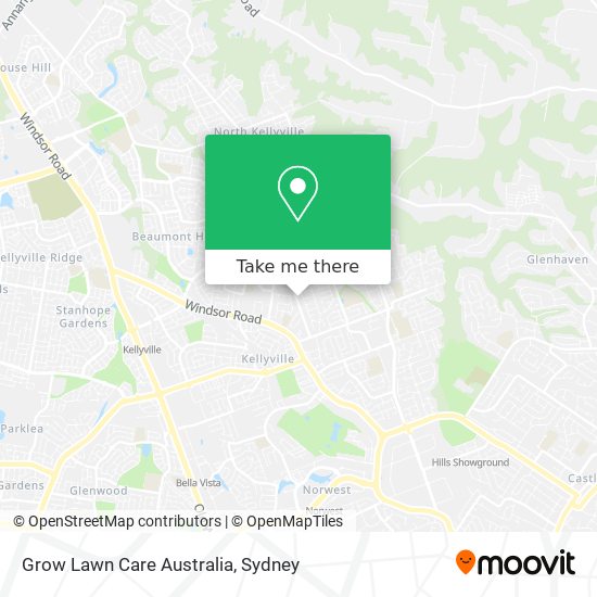 Grow Lawn Care Australia map