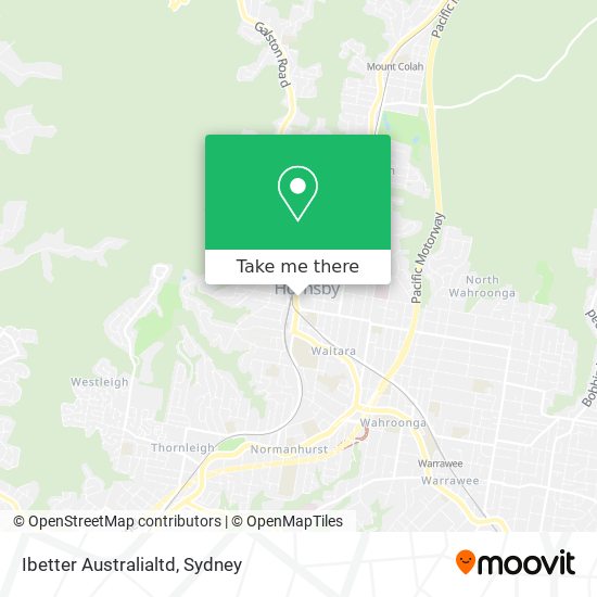 Ibetter Australialtd map