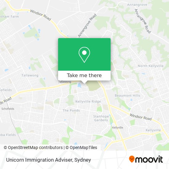 Unicorn Immigration Adviser map