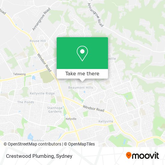 Crestwood Plumbing map